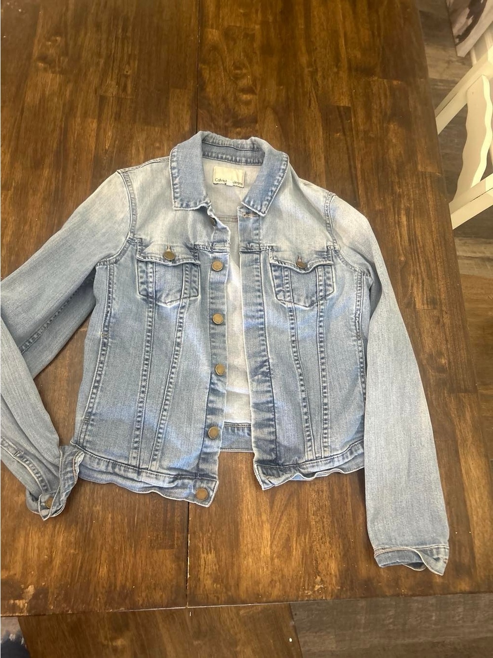 Calvin Klein Jeans Light Blue Denim Jacket